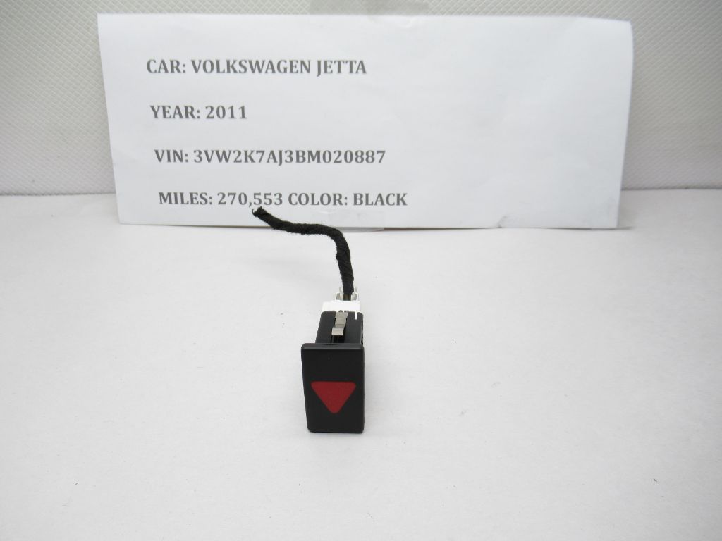 2011-2015 Volkswagen Jetta Warning Light Hazard Button Switch 5C6953509A OEM