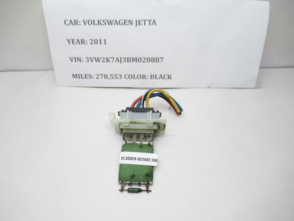 2011-2016 Volkswagen Jetta HVAC Blower Motor Resistor 1K0959263A OEM