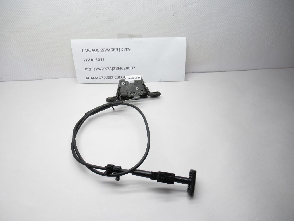 2011-2018 Volkswagen Jetta Trunk Release Latch W/Cable 17A-827-505 OEM