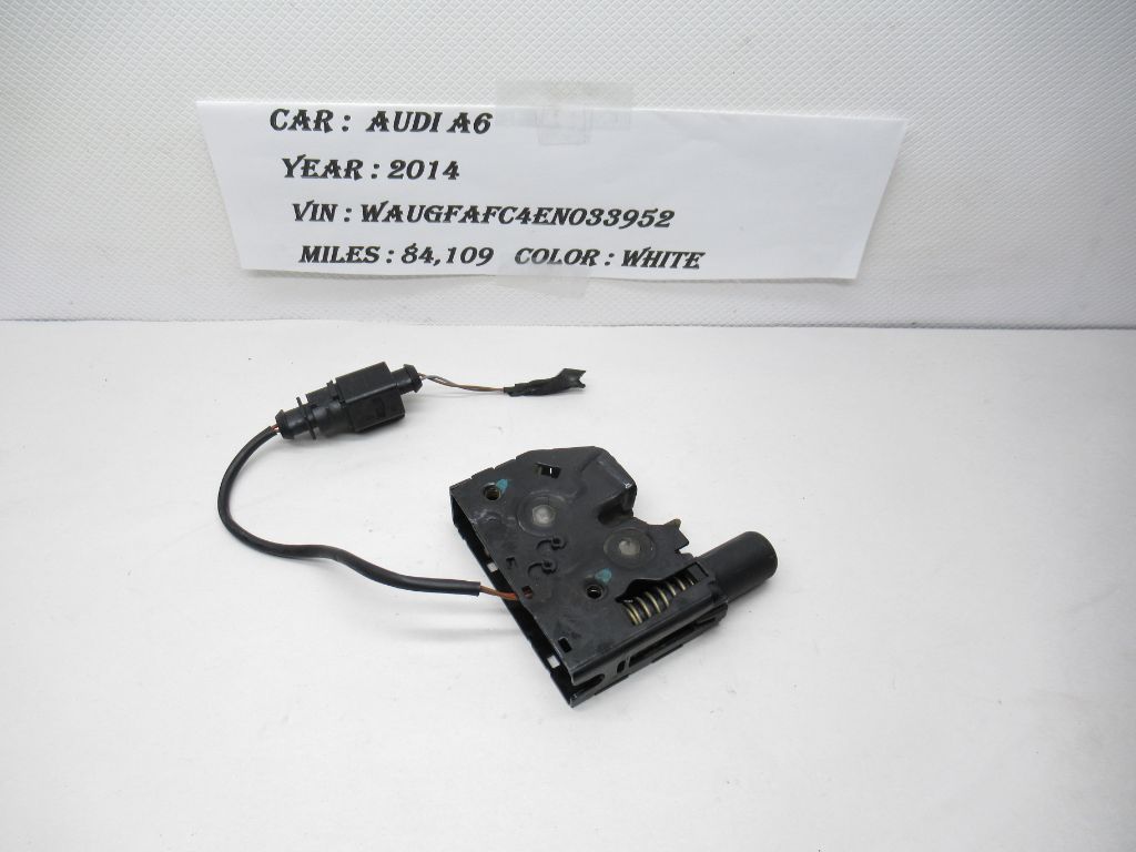 2012 - 2018 Audi A6 Hood Lock Catch 4G0823509D OEM