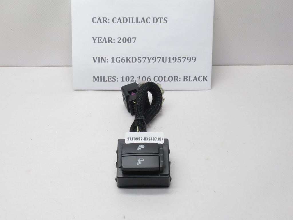 2006-2011 Cadillac DTS Rear Heated Seat Control Switch Module 25863439 OEM