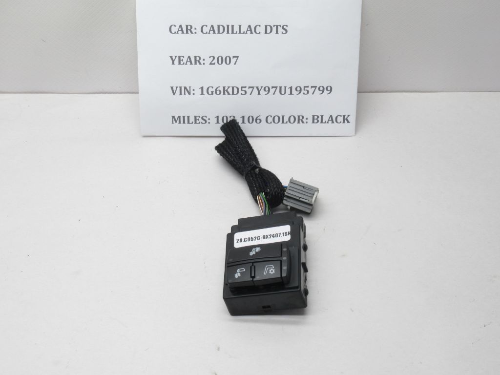 2006-2011 Cadillac DTS Rear Heated Seat Control Switch Module 25863439 OEM