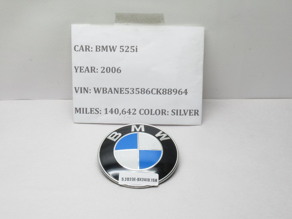 2004-2007 BMW 525i Emblem 8132375 OEM