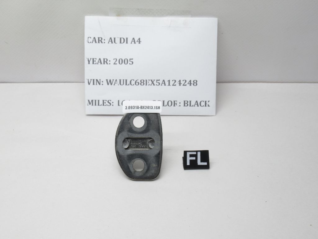 2003-2005 Audi A4 Front Left Door Striker Plate Latch 8E0837033 OEM