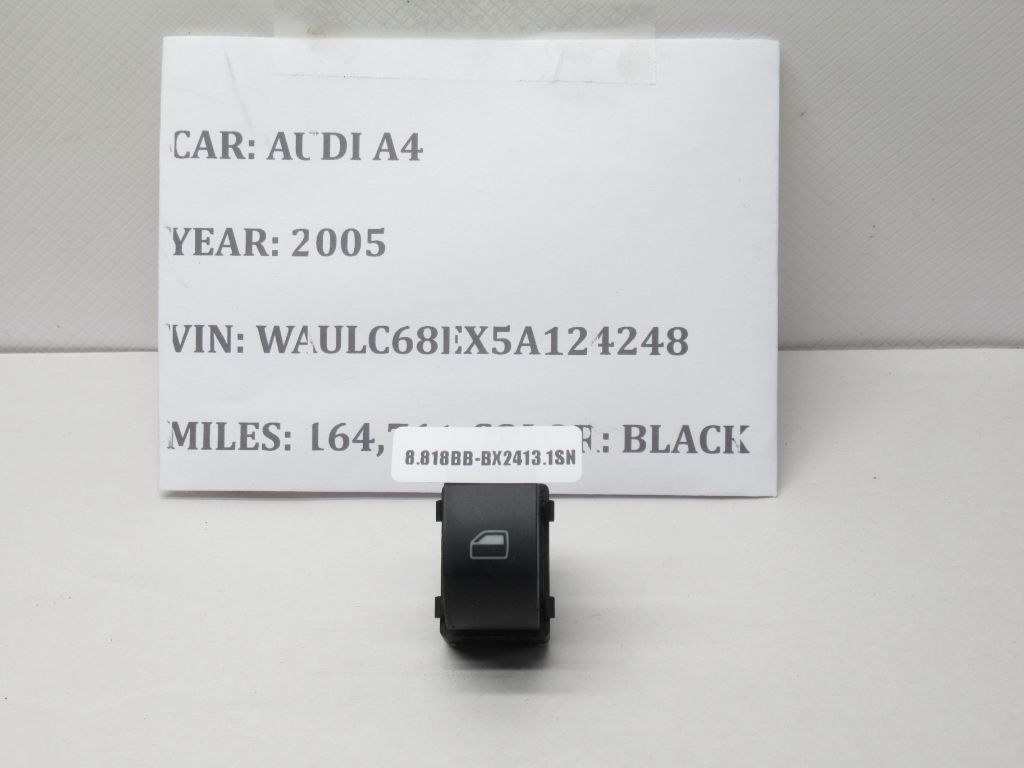 2004 - 2005 AUDI A4 S4 RS4 Power Window Switch 8Z0959855B OEM