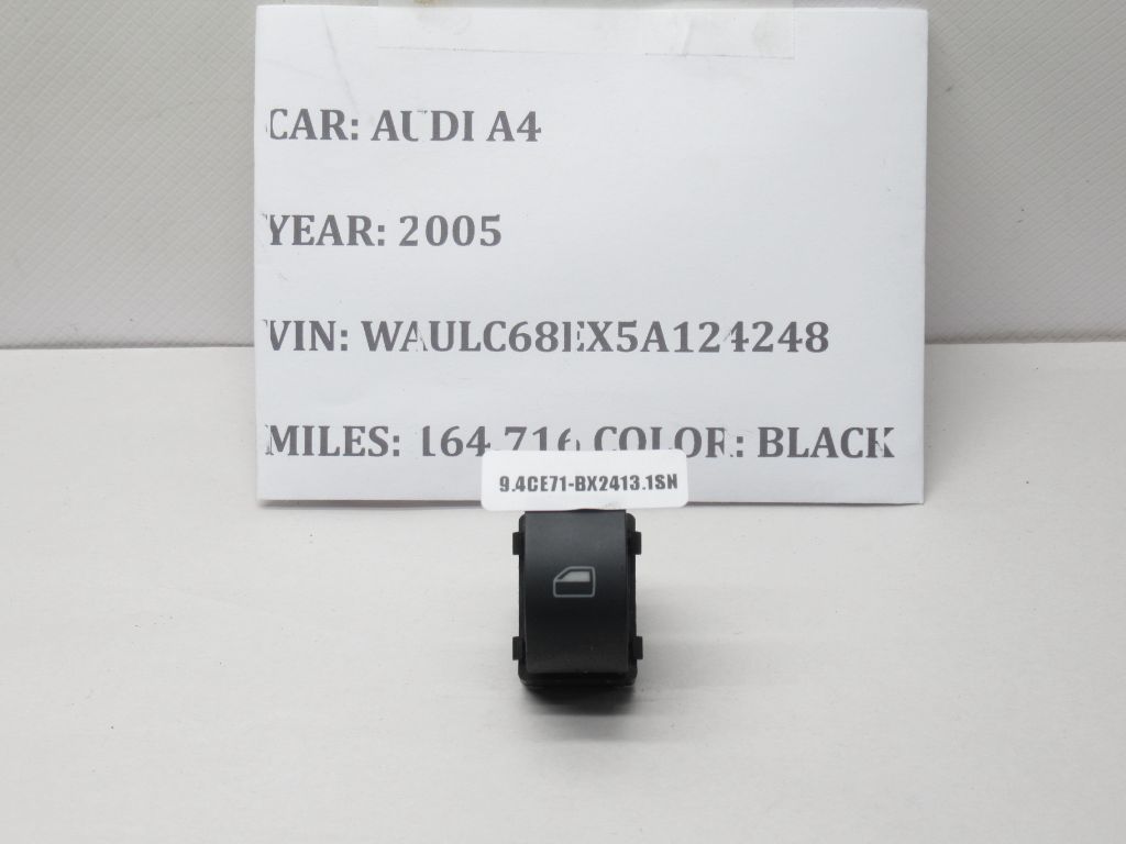 2004 - 2005 AUDI A4 S4 RS4 Power Window Switch  8Z0959855B OEM