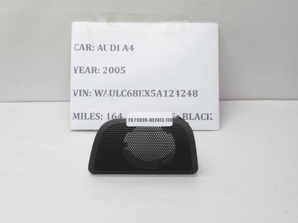 2002-2006 Audi A4 Rear Black Door Tweeter Speaker Cover 8E0035793 OEM