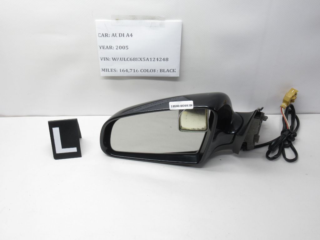 2002-2008 Audi A4 Left Side View Mirror 8E1858531AA OEM