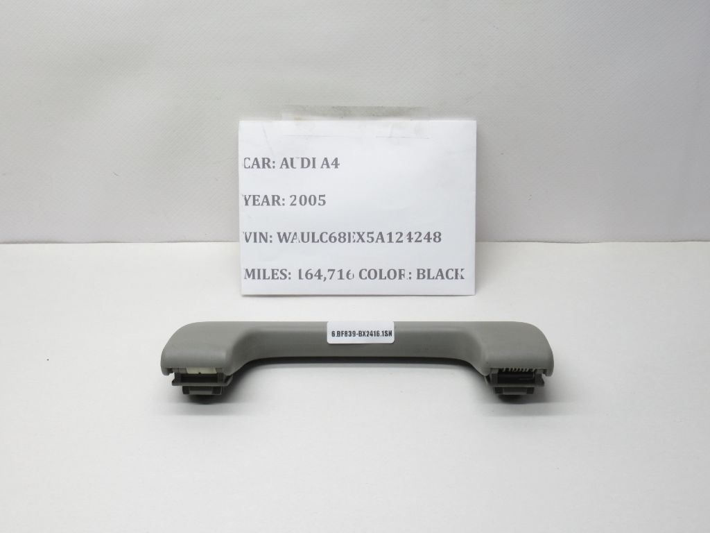 02-08 Audi A4 S4 Front Left Or Right Grab Handle 8E0857607C OEM