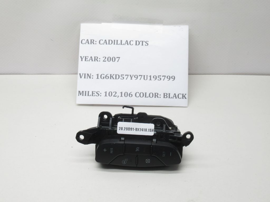 2006-2011 Cadillac DTS Front Steering Wheel Cruise Control Switch 15774599 OEM