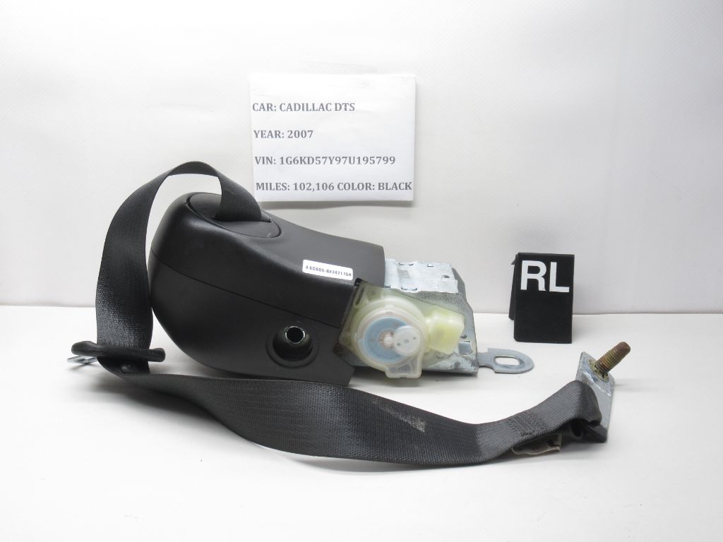 2006-2011 Cadillac DTS Rear Left Driver Side Seat Belt Retractor 15267152 OEM