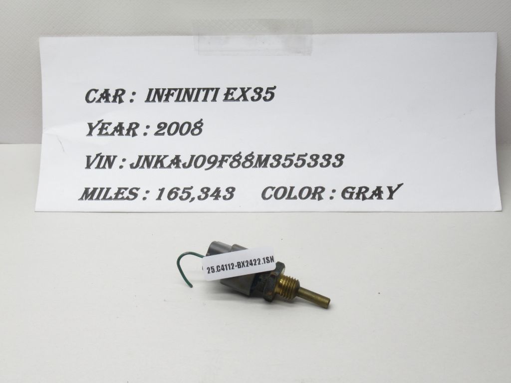 2008 - 2012 Infiniti EX35 Coolant Temperature Sensor 22630-ED000 OEM