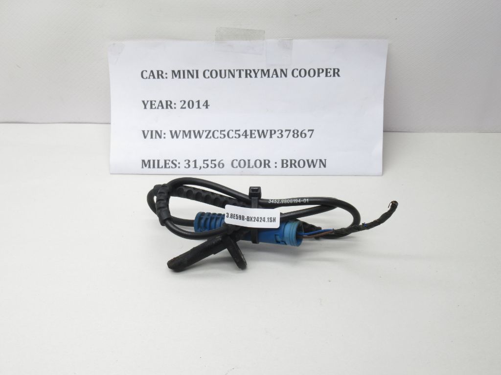 2014- 2016 Mini Cooper Countryman Rear ABS Wheel Speed Sensor 0265008525 OEM