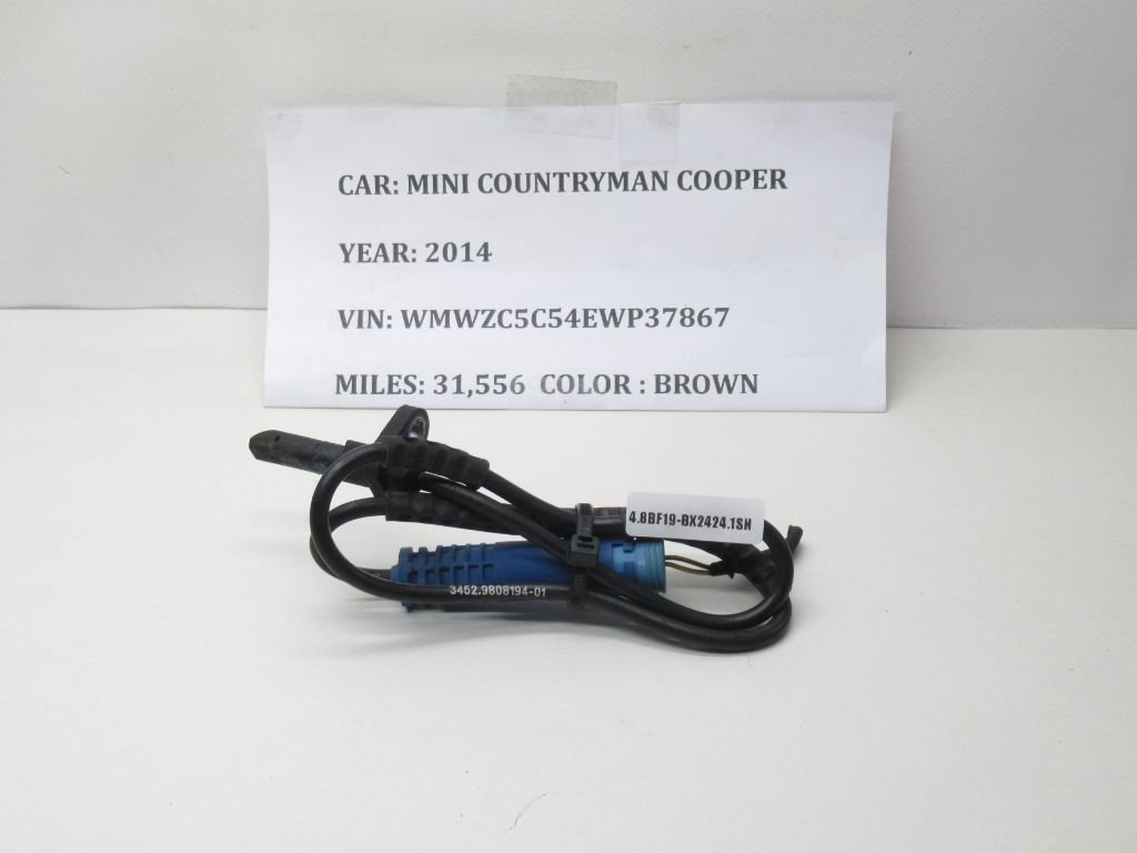 2014- 2016 Mini Cooper Countryman Rear ABS Wheel Speed Sensor 0265008525 OEM
