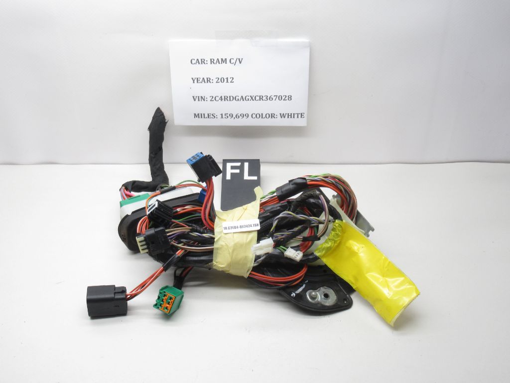 2012-2013 RAM C/V Front Left Door Cables 16238C0 OEM