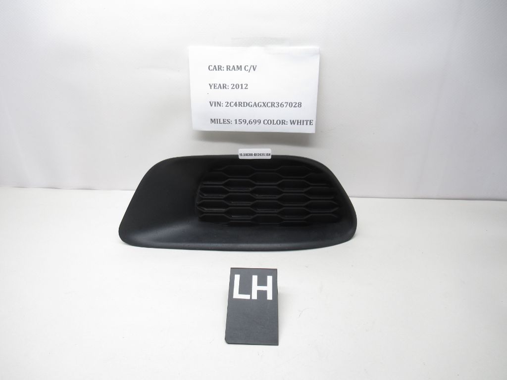 11-17 Dodge Grand Caravan RAM C/V Front LH Bumper Fog Lamp Cover 68100709AA OEM