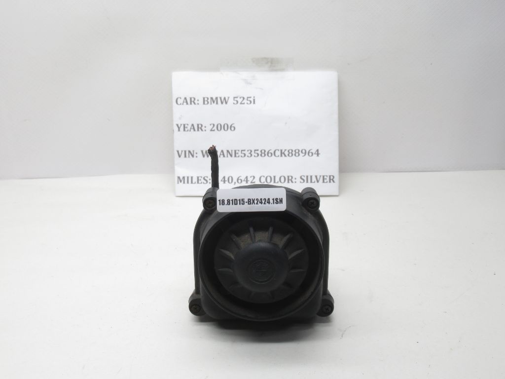 2002 - 2010 BMW E60 E65 Alarm Horn Siren 6948392 OEM