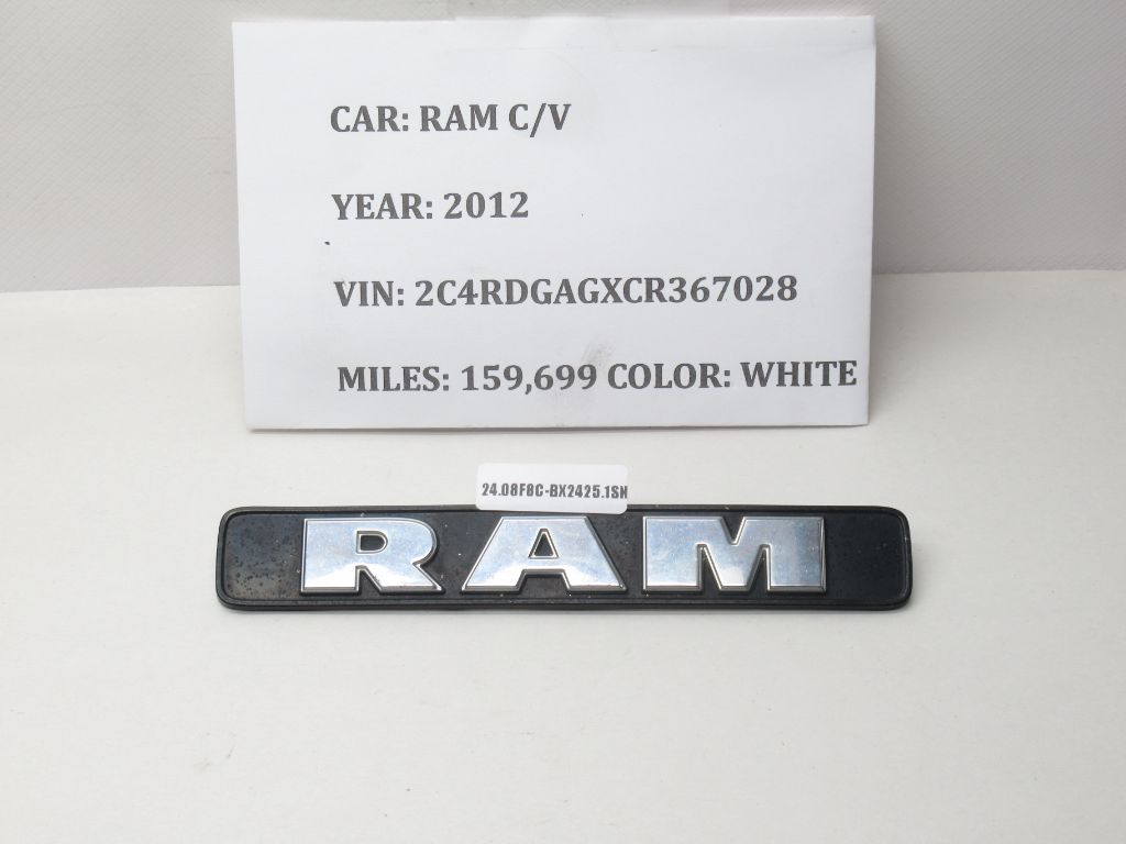 2012-2015 Ram C/V Front Grille Emblem Nameplate Badge 68143131AA OEM