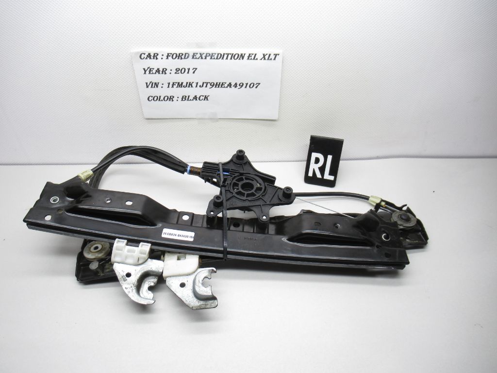 07-17 Ford Expedition Left Rear Door Regulator Electric BL1Z-7827001-A OEM