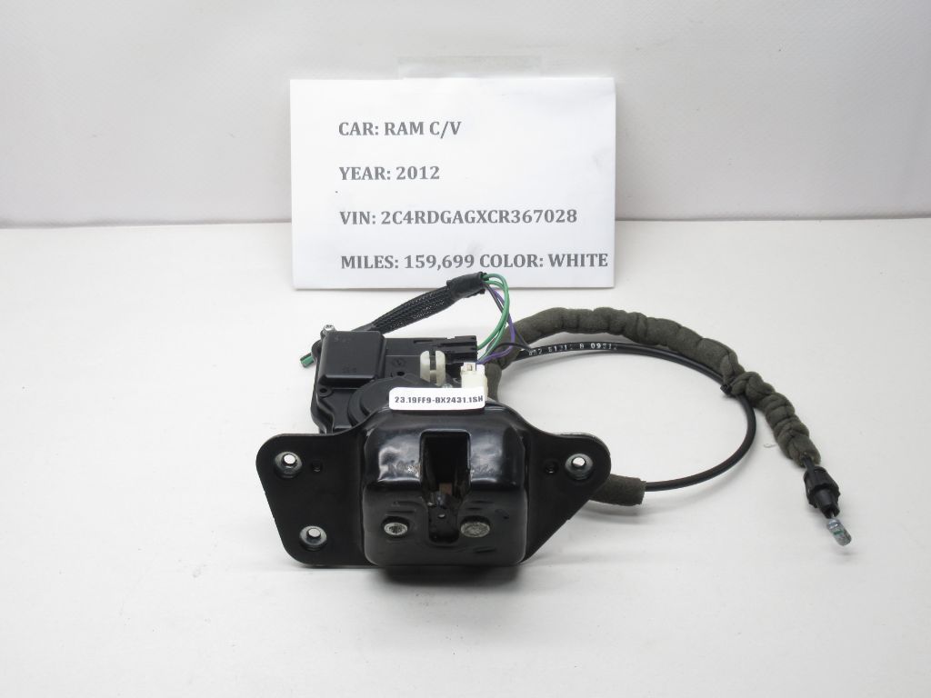 2012-2015 Ram C/V Trunk Lock Actuator Motor 72834XVNX OEM