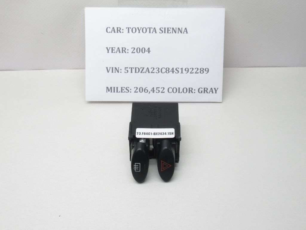 2004-2010 Toyota Sienna Dashboard Switch Key Light Indicator 153827 OEM