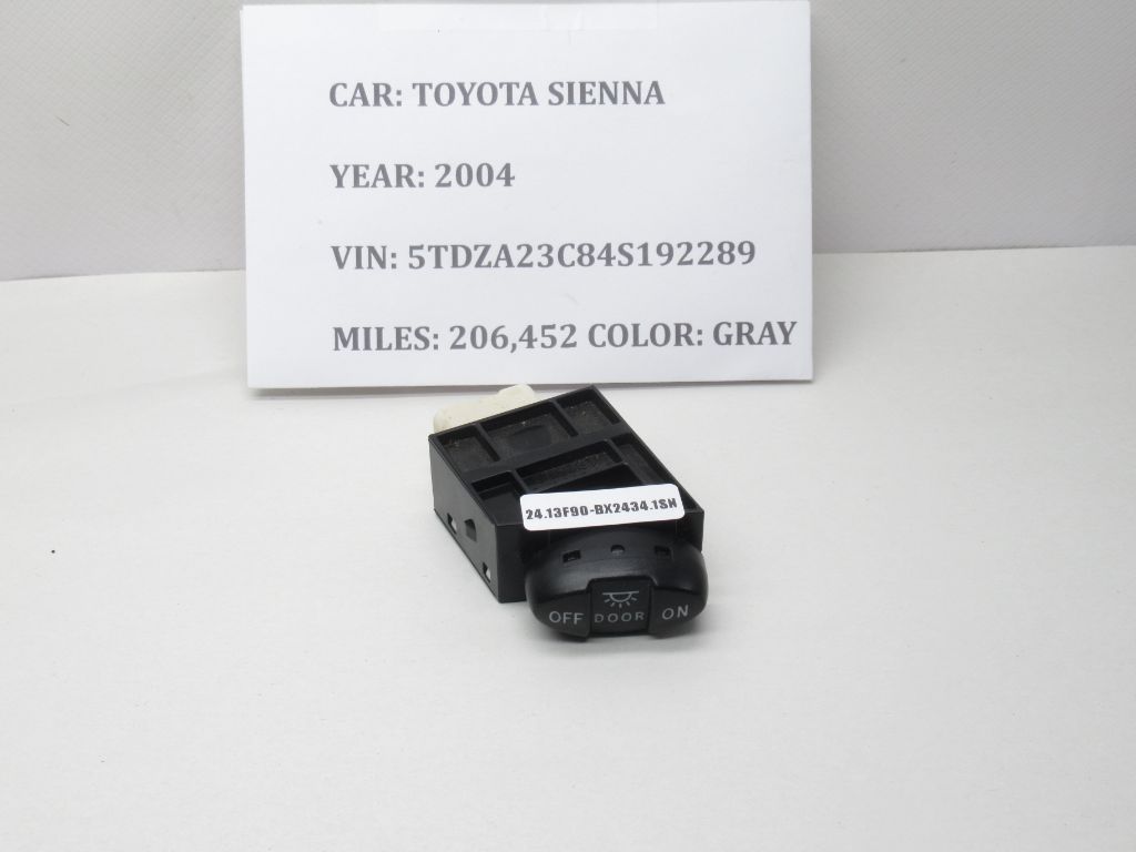 2004-2010 Toyota Sienna Dome Light Door Switch Control Button 191502 OEM