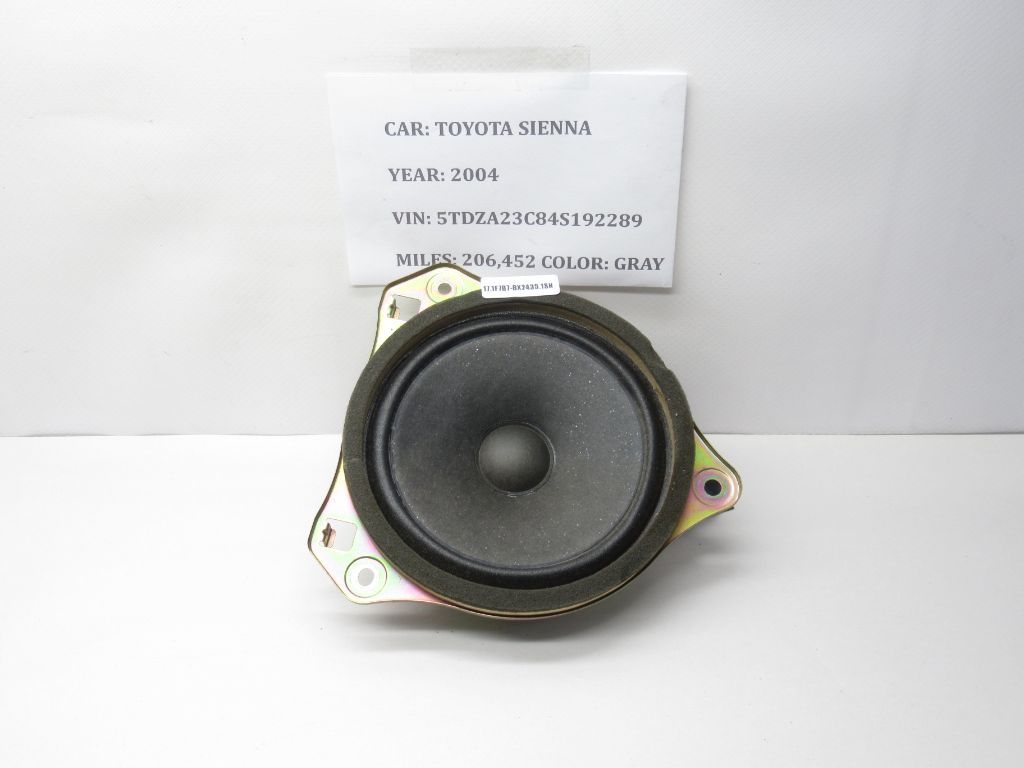 04-10 Toyota Sienna Left Rear Door Audio Sound Speaker 86160-AE030 OEM