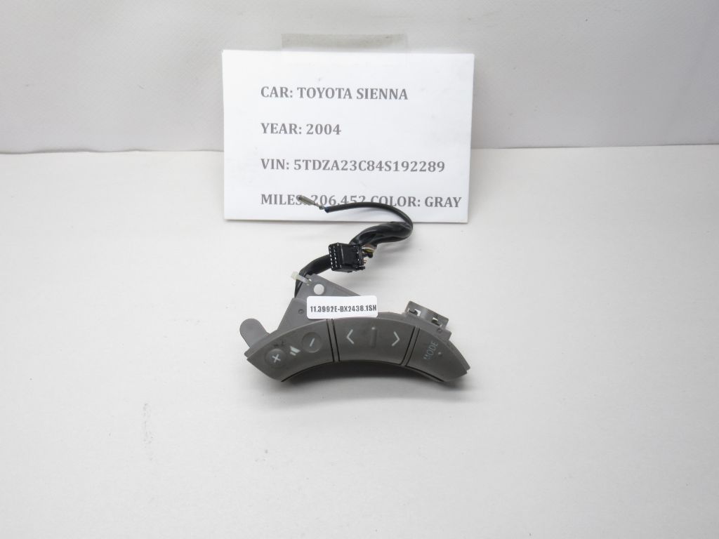 2004-2010 Toyota Sienna Steering  Audio Volume Control Switch 75B037 OEM