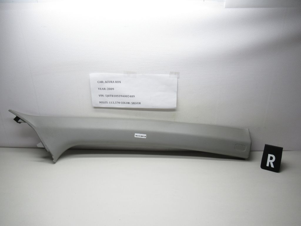 2007-2012 Acura RDX Right A Pillar Trim 84101-STK-A010 OEM