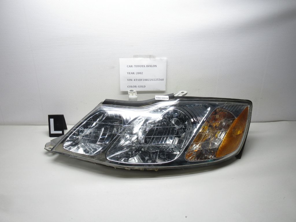 2000-2004 Toyota Avalon Left Side Headlight Assembly TY702-B001L OEM