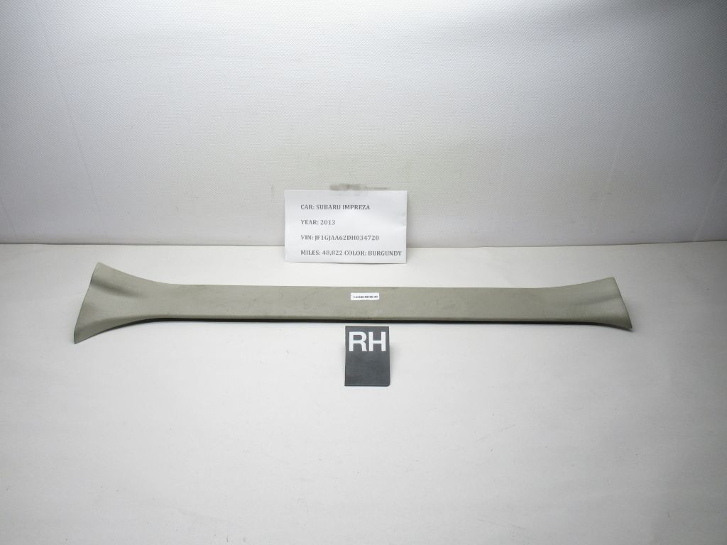 2012-2016 Subaru Impreza RH Door Sill Trim Scuff Panel 94060FJ040 OEM