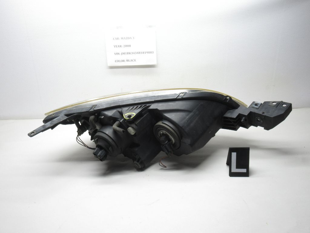 2004-2009 Mazda 3 Left Headlight  BN8P510L0D  OEM