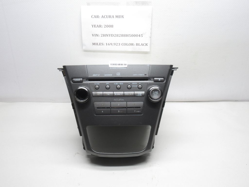 2007-2009 Acura MDX Radio 6CD Player Receiver 39101-STX-A020-M1 OEM