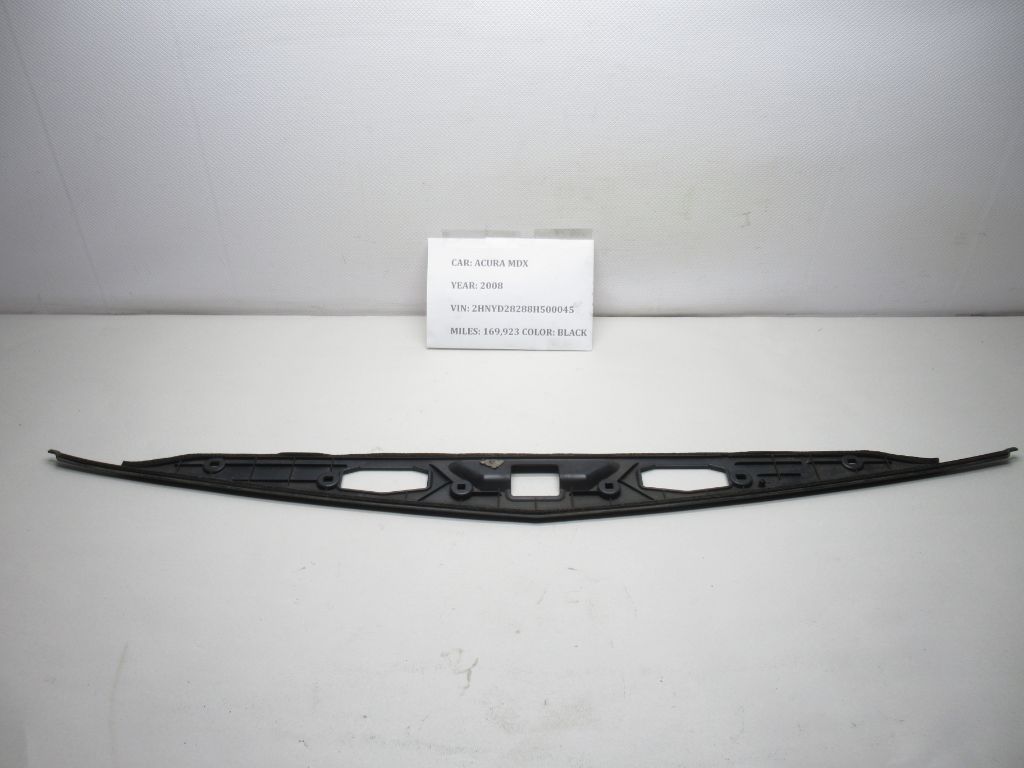 07-09 Acura MDX Tailgate Trunk Lid License Garnish Bar Trim 74890-STX-A1 OEM