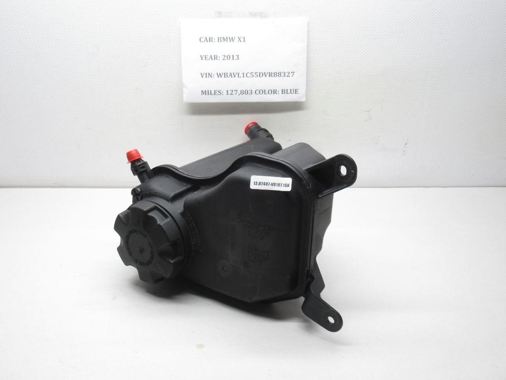 2012-2015 BMW X1 Radiator Coolant Reservoir 17137607482 OEM