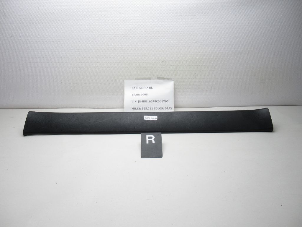 2005 - 2008 Acura RL Front Right Sill Plate Trim 84201-SJA OEM