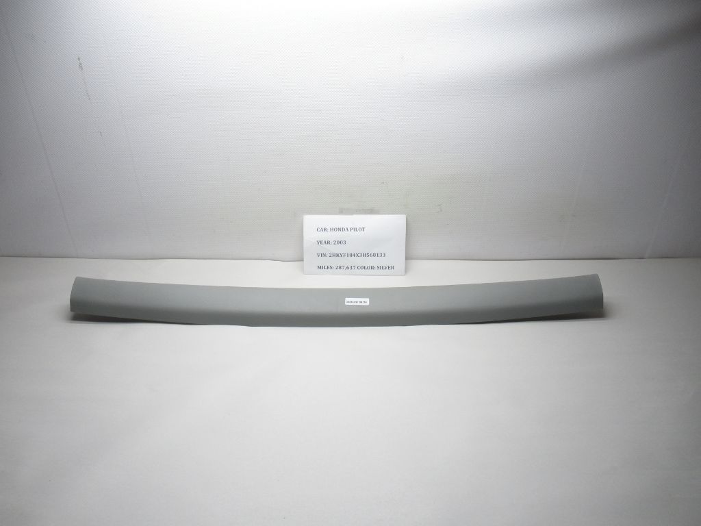 03-08 Honda Pilot Rear Hatch Tailgate Upper Trim Panel 84443-S9V-A1010-M1 OEM