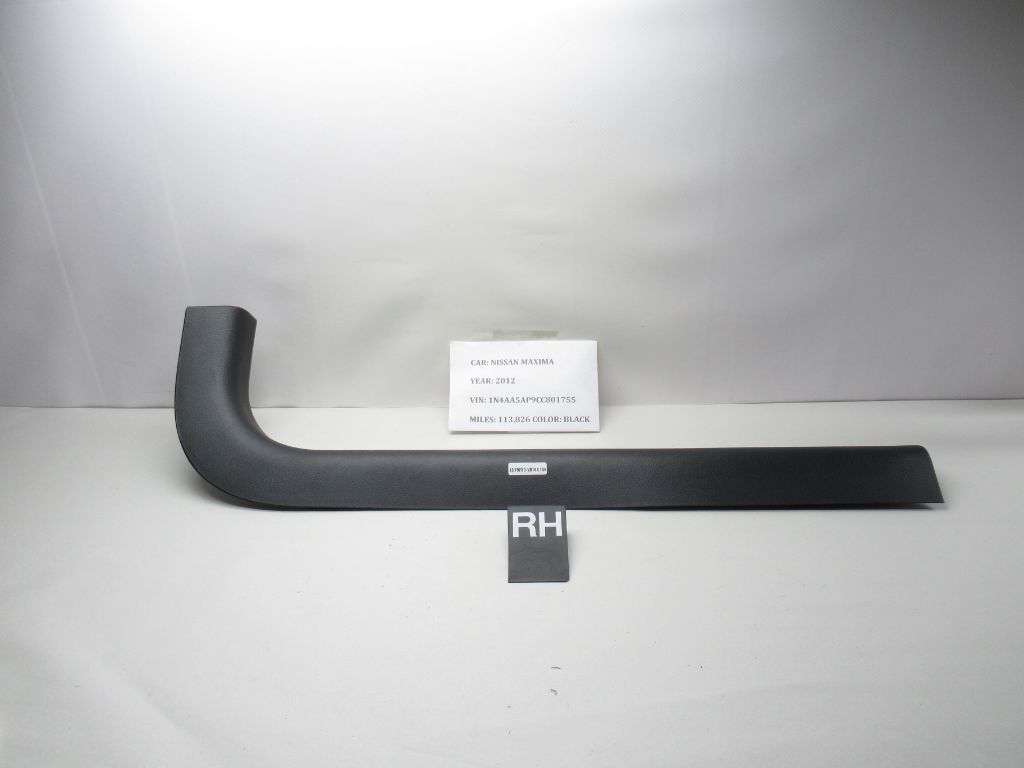 09-14 Nissan Maxima Front Right Side Lower Step Sill Scuff Plate 769B49N00A OEM