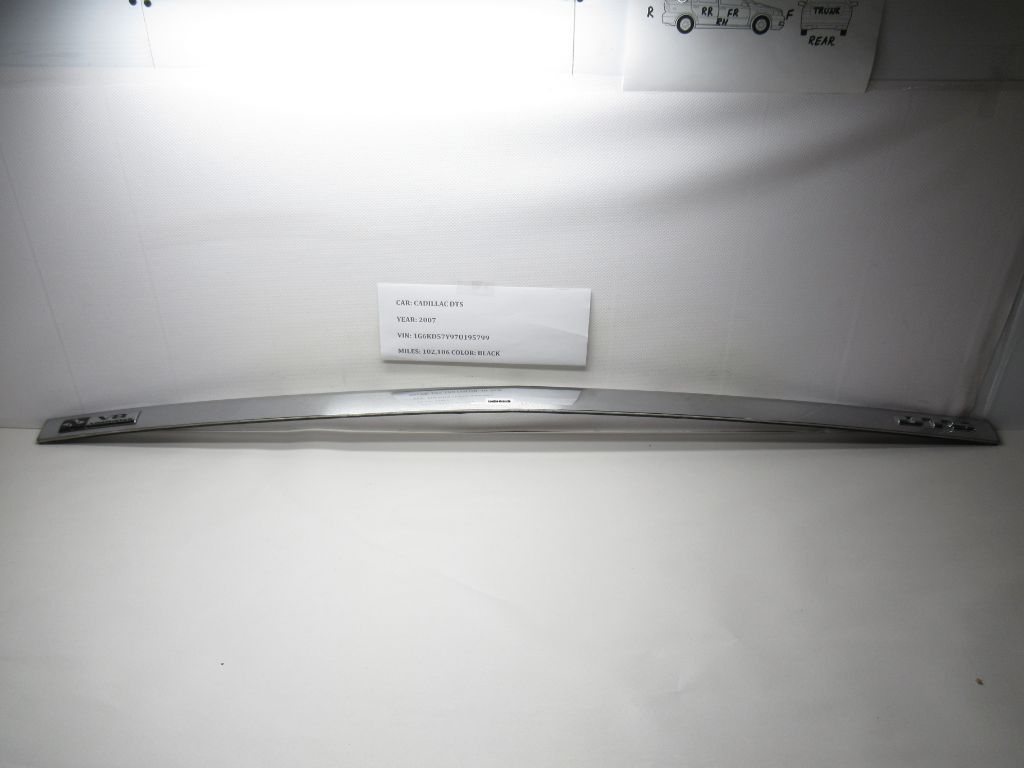 2006-2011 Cadillac DTS Rear Trim Molding Nameplate Emblem (Broken) 15815751 OEM