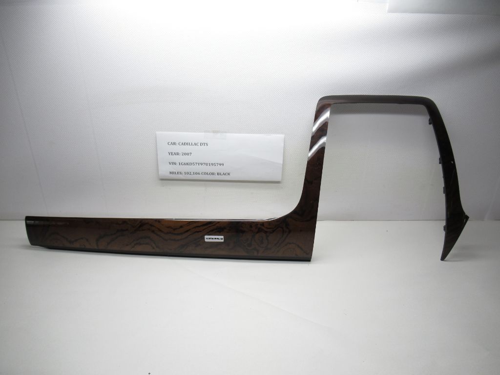 2006-2011 Cadillac DTS Interior Dash Wood Trim Bezel Right Side L0050935AA OEM