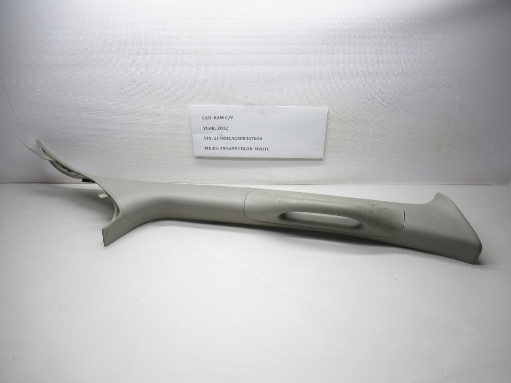 08-20 Dodge Grand Caravan Front Right A Pillar Cover Trim w/Handle C293002AL OEM