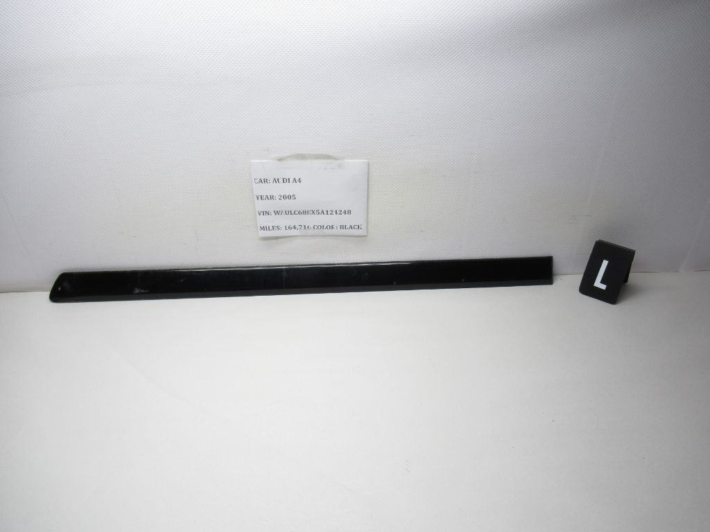 2004-2008 Audi A4 Rear Left Driver Door Trim Molding 8E0853963 OEM