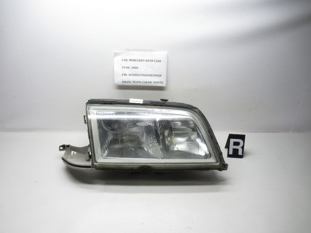 97-00 Mercedes W202 C230 C280 Headlight Head Lamp Halogen Right Passenger