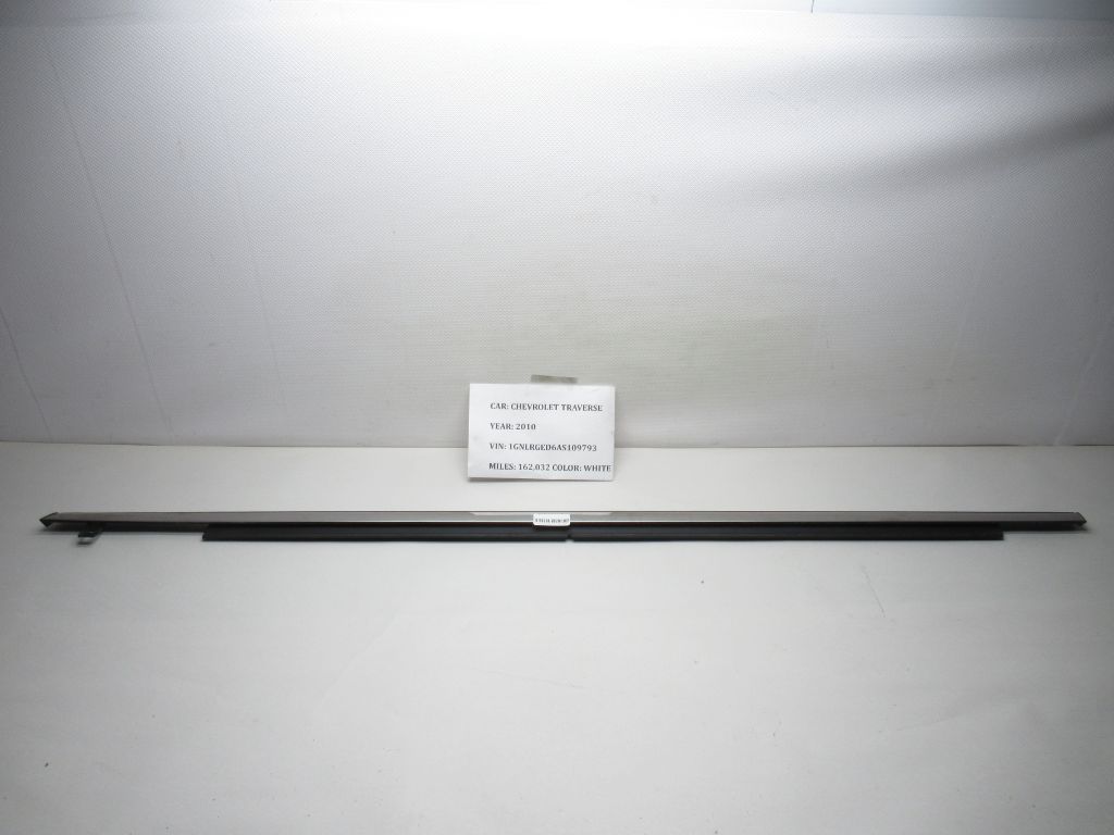 2010-2017 Chevrolet Traverse Door Window Chrome Strip Seal OEM