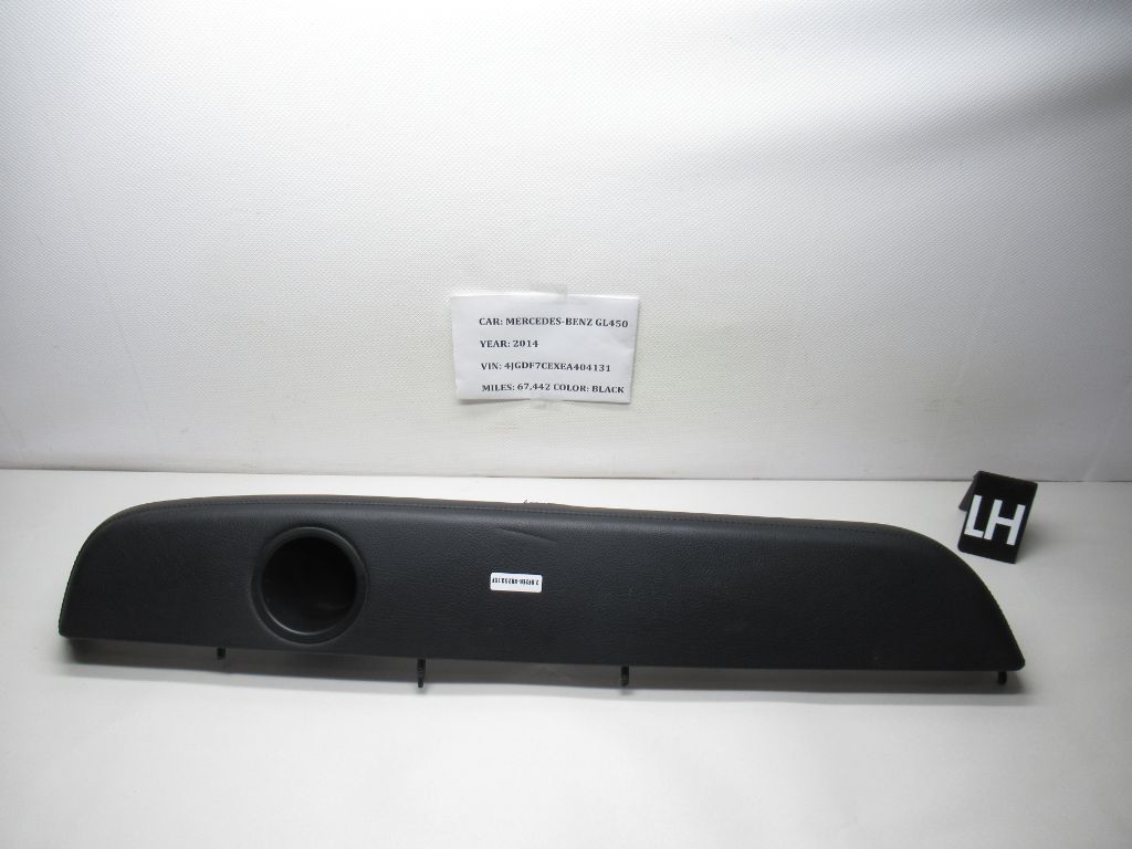 13-16 Mercedes GL450 Left Rear Door Panel Cover Arm Rest(Damaged) 0077381-83 OEM