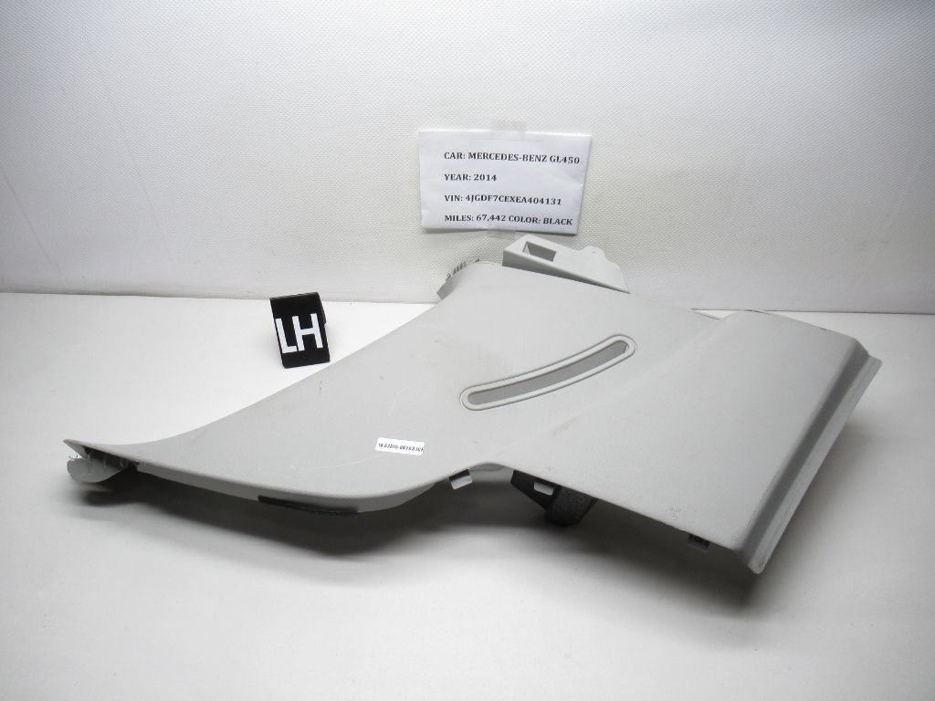 2013-2019 Mercedes GL450 Left Driver Rear Pillar Trim Cover Panel 1666904125 OEM