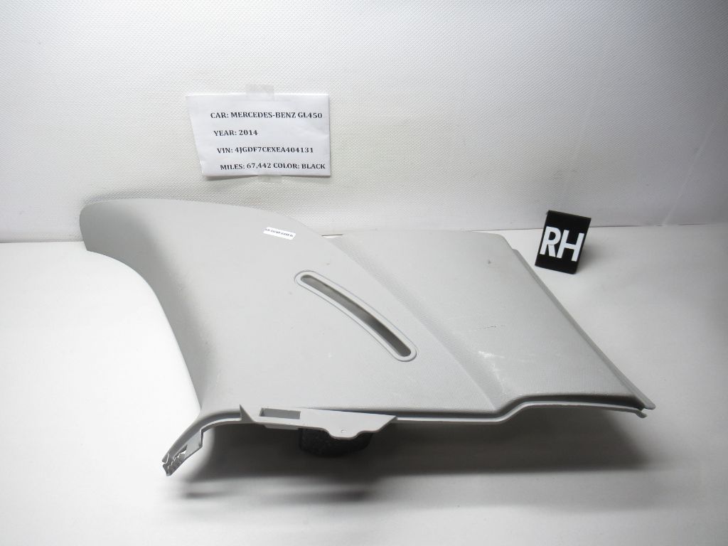 2013-2019 Mercedes GL450 Right Rear Pillar Trim Cover Panel A1666902225 OEM