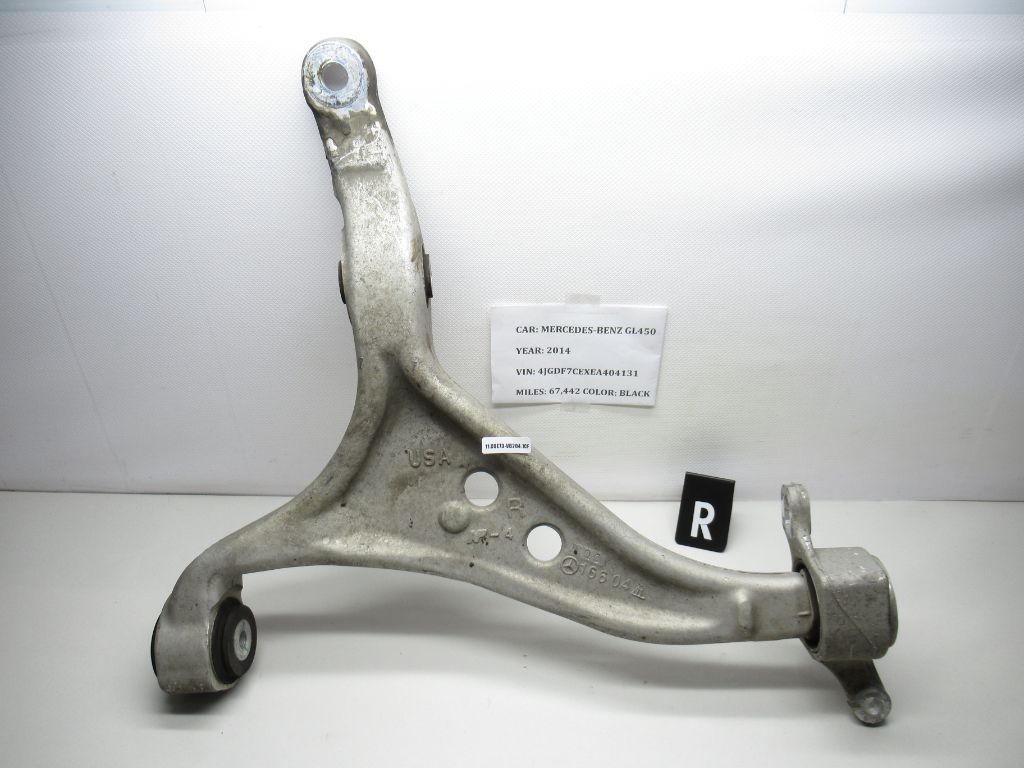 2013-2016 Mercedes-Benz GL450 Front Right Side Lower Control Arm A1663300207 OEM