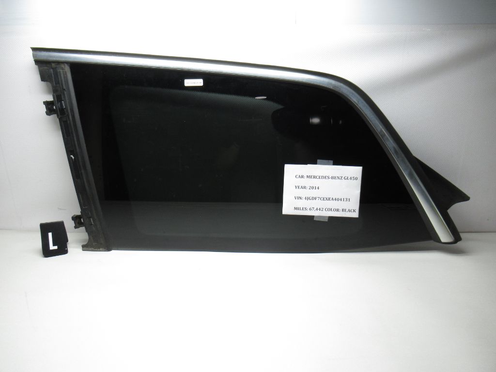 2013-2016 Mercedes-Benz GL450 Rear Left Quarter Window Glass A1666700150 OEM