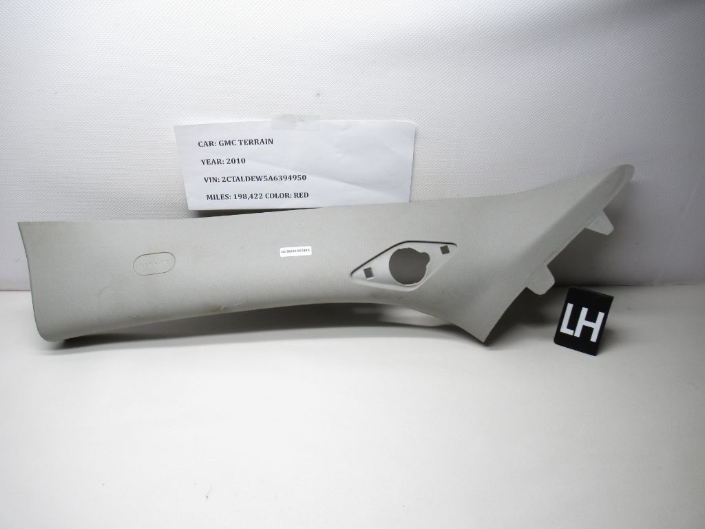 2010-2017 GMC Terrain Front Left Pillar Cover Panel Trim 20985749 OEM